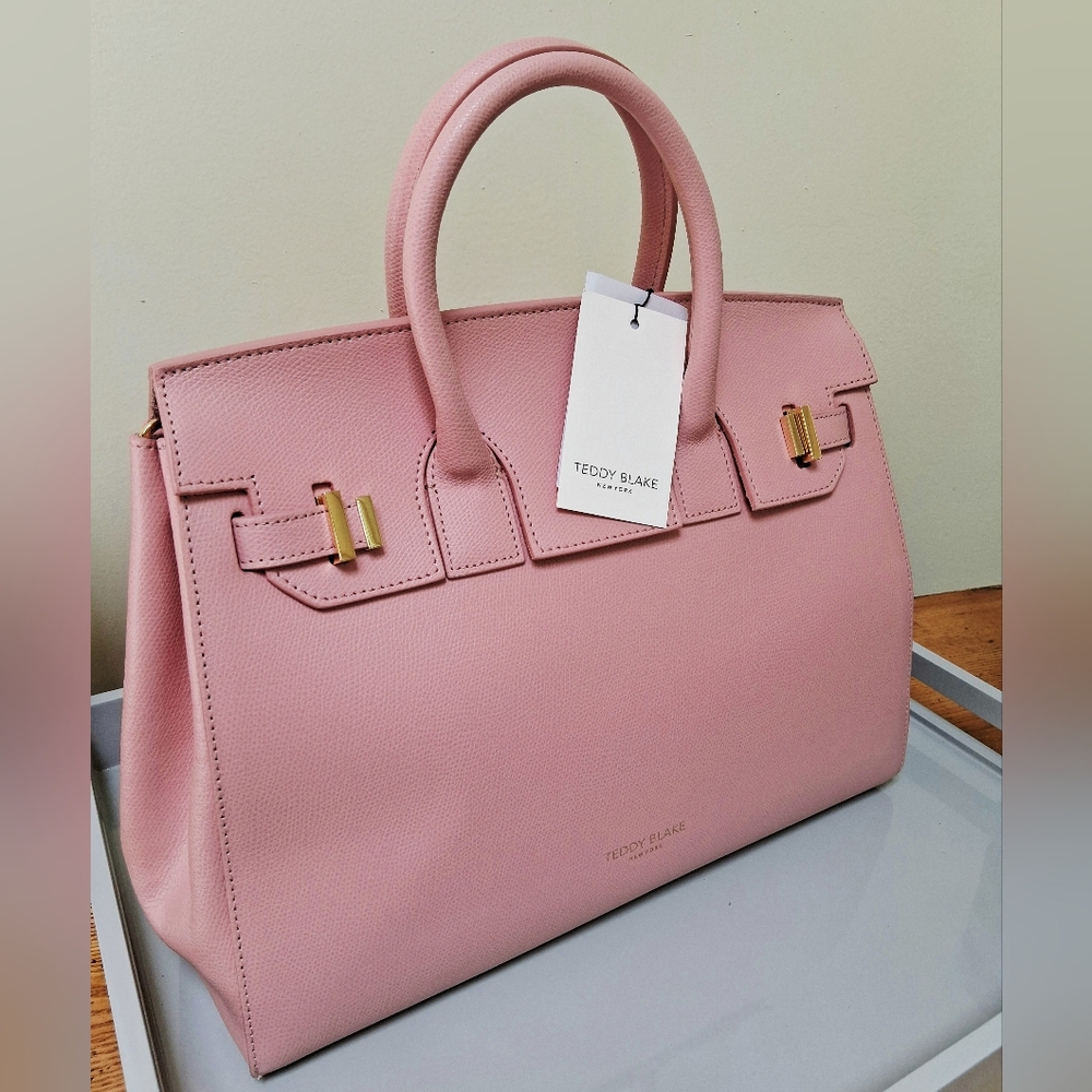 Teddy Blake New York Gigi Palmelatto Pink Tote Bag